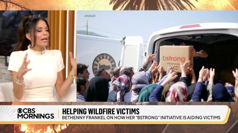 Bethenny Frankel on how her BStrong organization is helping California wildfire victims People are traumatized