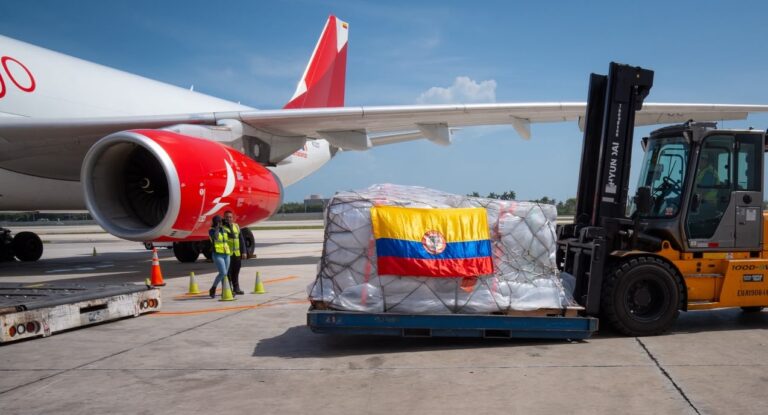 Avianca Cargo: volo umanitario verso Cali