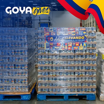 Goya Foods przekazuje ponad 200 000 funtów żywności na rzecz społeczności dotkniętych trzęsieniami ziemi – i